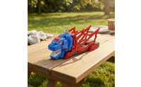 Dinosaur Car Track Toy Manual Dinosaur Race Track Set Imaginative for Children