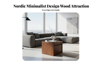 2 Pieces Sintered St Single Top Nesting Table Set Minimalist Design Living Room Furniture Space Saving Movable and Versatile for Apartment Dwellers, Homeowners, Young Adults, Small Areas, Lounge Area