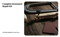 Wide Compatibility Acoustic Guitar Bridge Gluing Jig Strong Clamping Force Acoustic Guitar Bridge Repair Tool DIY Friendly for Music Shop