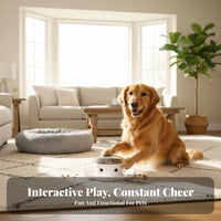 Dog Interactive Feeder Sturdy ABS Material Pet Press Slow Feeder Boredom Relief