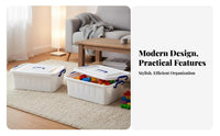 Under-Bed Rolling container With casters Wheeled Underbed container slimline for Dorm Room