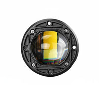 High Brightness Two-Tone Color Driving Light Focused Beam Motorcycle Beam Light Die-Cast Aluminum Housing for Truck Drivers, Foggy Weather