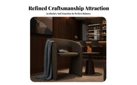 Light Luxury design Curved configurable Sofa Modern Design Reception Seating High-Resilience Foam Lounge Couch Deep Seat for Hotel Managers, Business Owners, Interior Designers, Sales Office, spa, Apartment