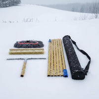 Photovoltaic Panel Snow Brush Lightweight Photovoltaic Panel Snow Extendable for Winter