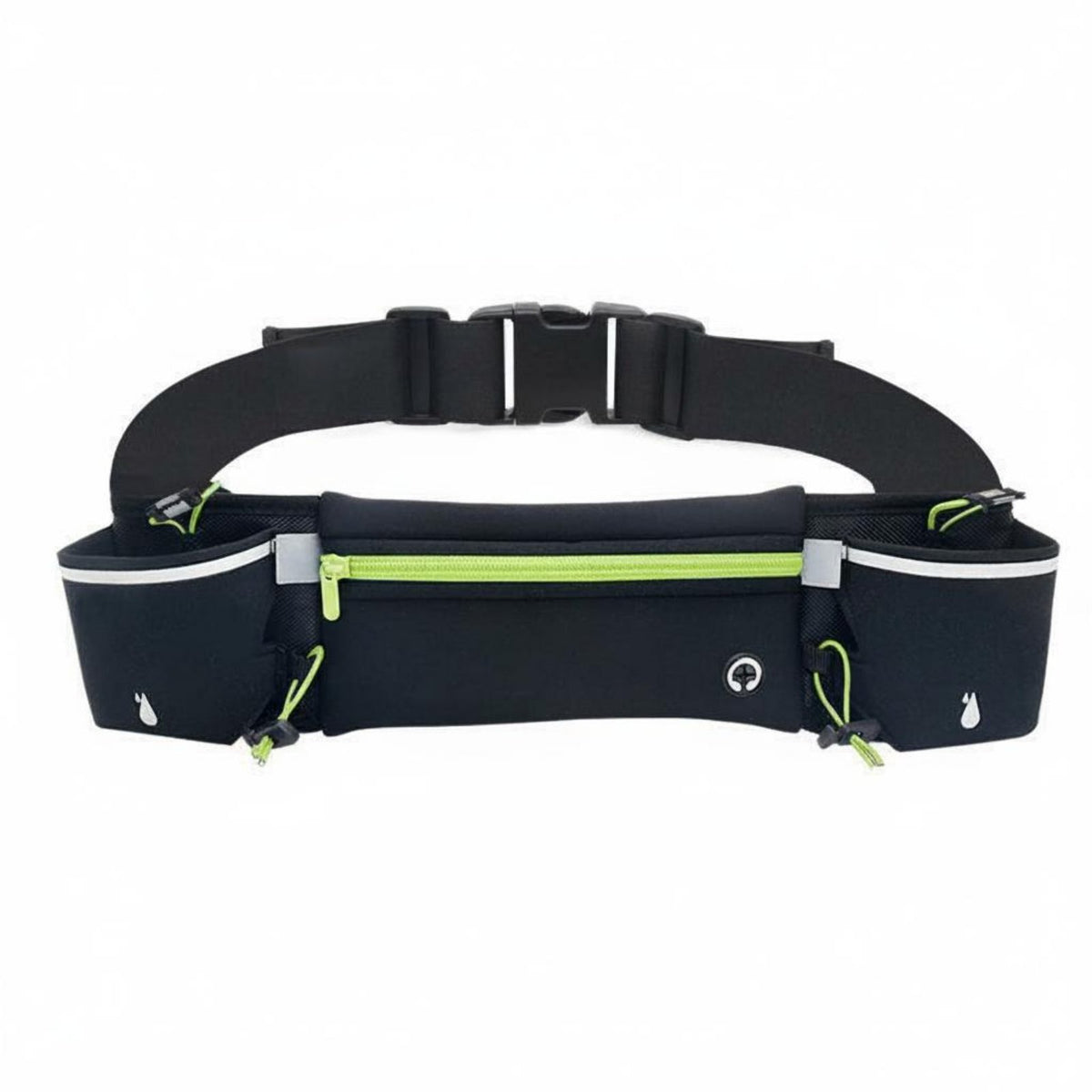 Waterproof Water Bottle Belt Bag Hands Free Hydration Belt Phone Pocket Running Waist Pack Adjustable Strap for Jogging