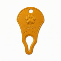 Glossy Tick Remover Pendant Embossed Pet Tick Remover Pendant Raised Text Collar Pendant Teardrop-Shaped