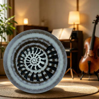 Water Sound Meditation Practice Drum Precipitation Tone Drum Easy to Play Musical Instrument for Beginners