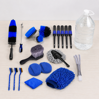 car cleaning brush set