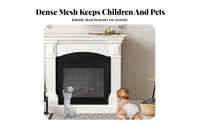 Infant Proofing Fireplace Guard Strong Fireplace Net Scratch Resistant for Parents, Unused Fireplaces