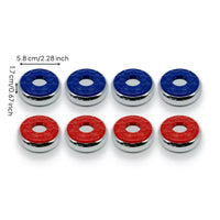 8 Pieces 58 Mm Shuffleboard Puck Shuffleboard Puck Smooth Sliding Table Discs for Competition
