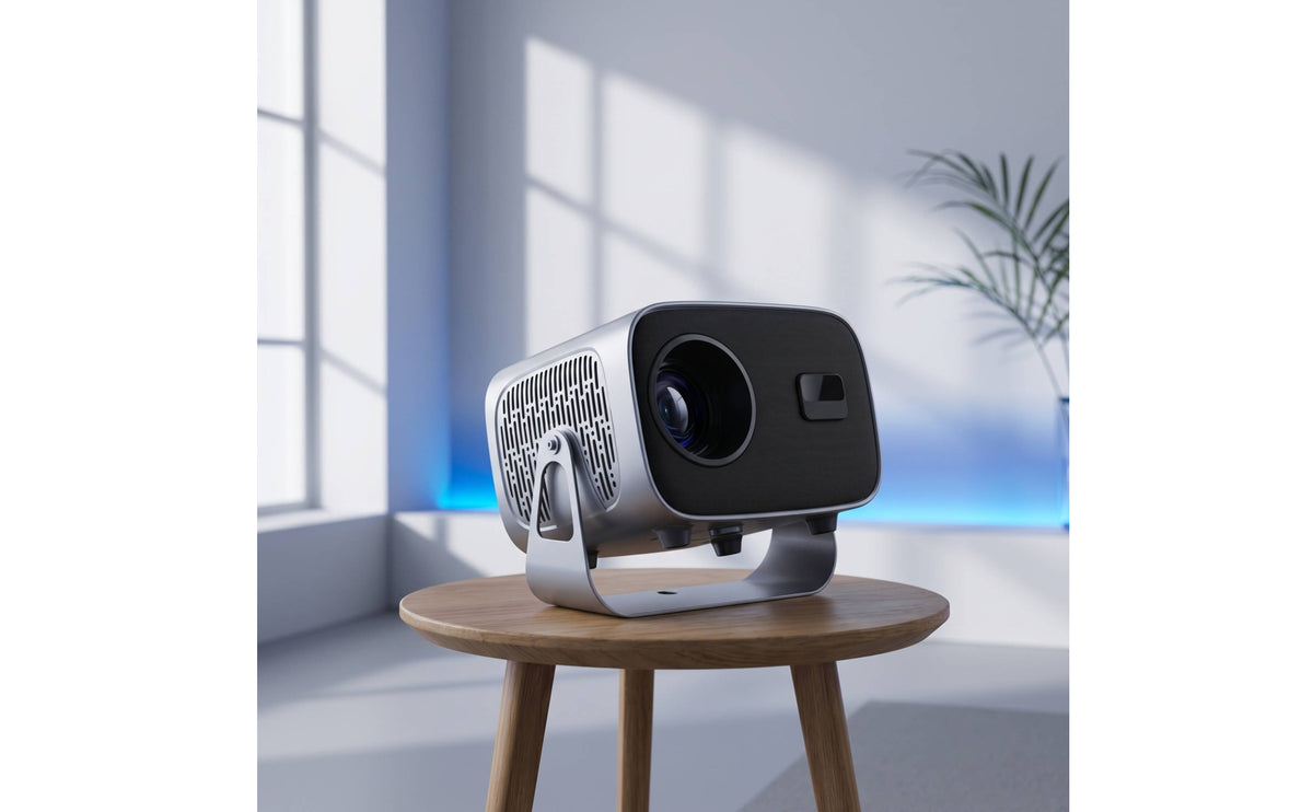 Compact Display Device with Stand Lightweight Portable Display Device for Movie Nights, Home Theater, Dorm Room