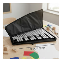 37 note Xylophone Aluminum Bar  Glockenspiel Clear Crisp Tone Percussion Bell  for Beginners, Music Education, Classroom, Performance