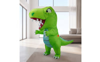 Inflatable Dinosaur Costume Full Body Inflatable Dinosaur Costume-Easy to Inflate for Children, Halloween, Stage Performances