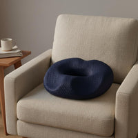 Therapeutic Donut Seat Cushion Ergonomic Design Coccyx Seat Cushion Dense Memory Foam Seating Accessory for Women, Drivers