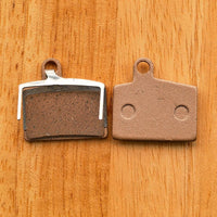 Metal-Based Brake Pads Heat-Resistant Brake Pads with Steel Backing Plate High-Performance Brakes for Riders, Maintenance