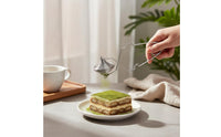 Stainless Steel Powder Sieve Rust-Resistant Powdered Sugar Shaker Easy to Use Frosting Sugar Shaker for Tea Serving