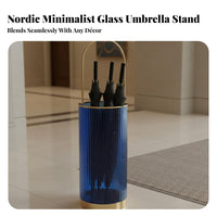 Freestanding Umbrella Rack Nordic Design Freestanding Umbrella Rack with Handle Storage Container Light Luxury Design Decorative