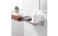 Bathroom Wall Shelf Corrosion Resistant No-Drill Wall Shelf Shelves Moisture Proof Hardware Compact for Renters, Shower, Rv