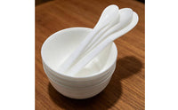 8 Pieces DIY Facial Application Tool Kit Flexible DIY Skin Care Mask Bowl Set Skin Friendly for Washroom