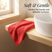 Microfiber Cleaning Cloths for Kitchen and Household, Super Absorbent Dish Drying Towel Set, Reusable for Professional Cleaners, Dishwashing