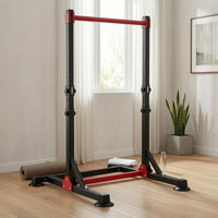 Steel Frame Freestanding Pull-up Bar Anti-Slip Freestanding Pull up Bar Wide Floor Pads Fitness Equipment Stable Standing for Home Exercise, Stretching