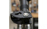 Curved Arm Folding Bike Support Wheel Metal Fastener Cycle Support Wheel Assembly