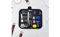 31 Pieces Watch Repair Tool Kit with Case Precision Watch Repair Neatly Arranged Tools for Beginners