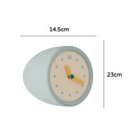 90° Corner Wall Clock Round Corner Clock Battery-Operated Timepiece Analog for Living Room, Bedroom