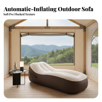 Foldable Self-Inflating Camping Mat Widened Design Self-Inflating Air Mattress Compact Inflatable Camping Bed Comfortable for Outdoor Enthusiasts, Travelers, Travel, Hiking, Beach, Tent