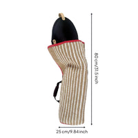 Bite Work Arm Guard Heavy Duty Dog Bite Training Sleeve Flexible Canine Training Arm Guard for Outdoor