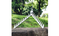 weeding Growth Remover Nylon Rope Foldable Growth Remover Metal