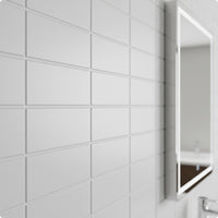 Three-Dimensional Wall Tile Sheet Easy Install Peel and Wall Tile Waterproof Peel and Backsplash for DIY Enthusiasts, Renters, Washroom, Laundry Room