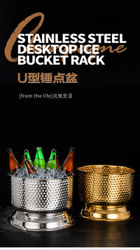 Stainless Steel Champagne Bucket with Double Wall