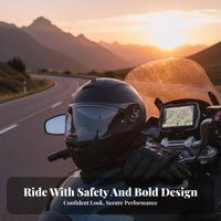 Photochromic Motorcycle Helmet Visor Protection Motorcycle Helmet Sun Visor Scratch-Resistant for Road Riding, Daily Commute, Motorsports