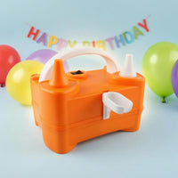 Twin Nozzle Balloon Inflator Compact Electric Balloon Inflator