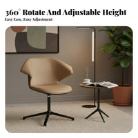Light Luxury design Upholstered rotating Armchair Modern Design Lounge Chair Ergonomic posteriorrest Seating Furniture Sturdy Construction for Office Workers, Interior Designers, Homeowners, Reception Area, Living Room, Bedroom, study reading area
