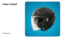 Half Helmet 3C Certified Helmet with Sun Visor Four-Season Impact-Resistant Headwear for Women, Commuters, Summer, Commuting