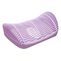 Contoured Air Pillow Breathable Neck Pillow Ventilated Support Cushion Ergonomic for Sleeping