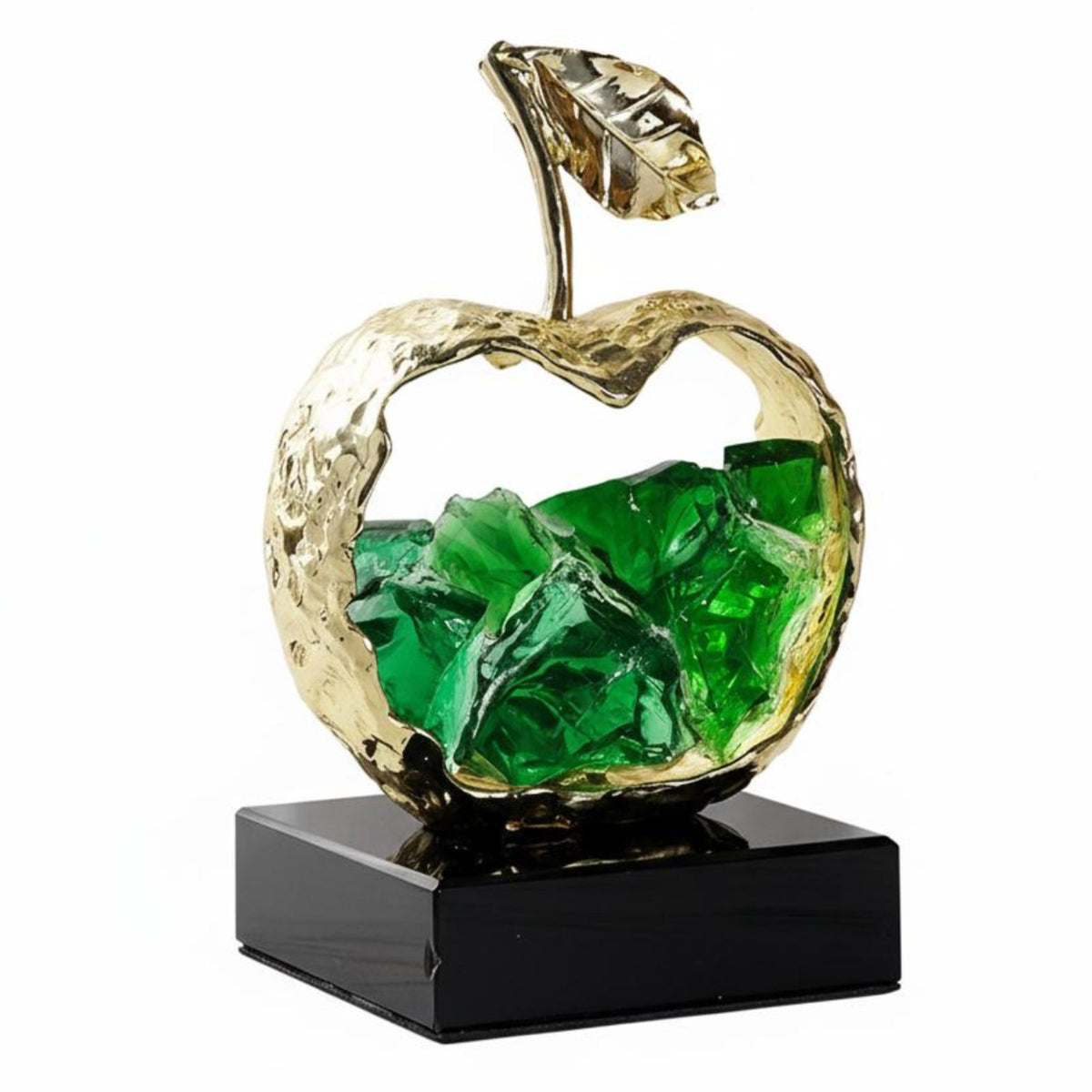 Decorative pome Luxury Design Faceted pome Figurine Elegant highlight