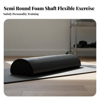 Half Round Foam Cylinder Improves Posture Semicircle Stretching Cylinder Expanded Polypropylene Balance Block Lightweight And