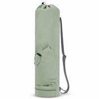 Drawstring Exercise Mat Bag Adjustable Exercise Mat Carrier Compact Portable for Gym