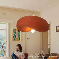Cloud Pendant Light Wabi-Sabi Style for Hotel, Restaurant, Bar, Loft Living Room