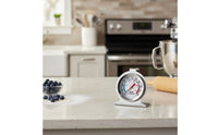 Oven Thermometer with Hanger Two-Temperature Scale Dial Thermometer Analog Temperature Gauge for Cooks, Oven-Cooking, Roasting