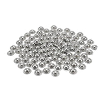 100 Pieces Roofing Screw Cap Waterproof Fastener Domed for Outdoor Metalwork