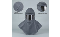 Sandblasting Hood Transparent Safety Helmet Clear for Paint Spraying