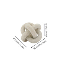 Knot Sculpture Minimalist Abstract Sculpture Art of Imperfection Piece for Entryway Table, Office Desk