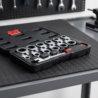 12 in 1 Wrench Fast-Action Turning Interchangeable Head Wrench Portable Case Hand Tool for Workshop, Garage