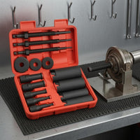 14 Pieces Internal Bearing Removal Kit Tailored Compartments Inner Inner Housing Bearing Puller High Hardness for Car Repair