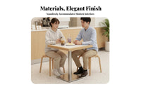 long-lasting Construction Fast Food Dining Set Minimalist Design utilitarian design Table and Seating Commercial Furniture for Restaurant Owners, Canteen Managers, Cafe, Bistro, Small Spaces