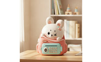 Piggy Bank with Biometric Lock Digital Electronic Piggy Bank Electronic Currency Box with Keypad Automatic Toy Educational